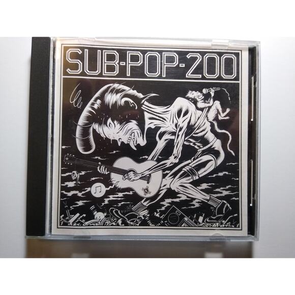 Sub-Pop 200 CD Nirvana Soundgarden Grunge Alt RARE Edition No Caroline Dist 1991 - Picture 9 of 10